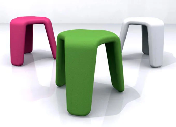 rotomolded plastic stacking stools